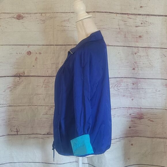 Chico's Zenergy Color Block Jacket Size 0, Small NWT - Picture 3 of 8